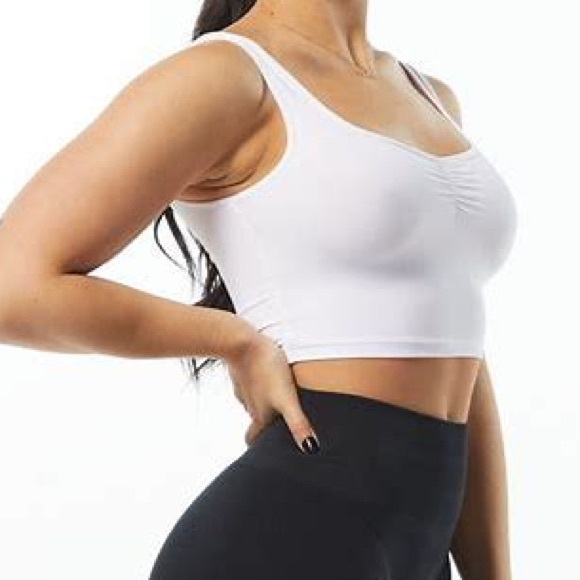 Alphalete Ultrasoft Square Neck Tank - Lilac - Picture 2 of 6